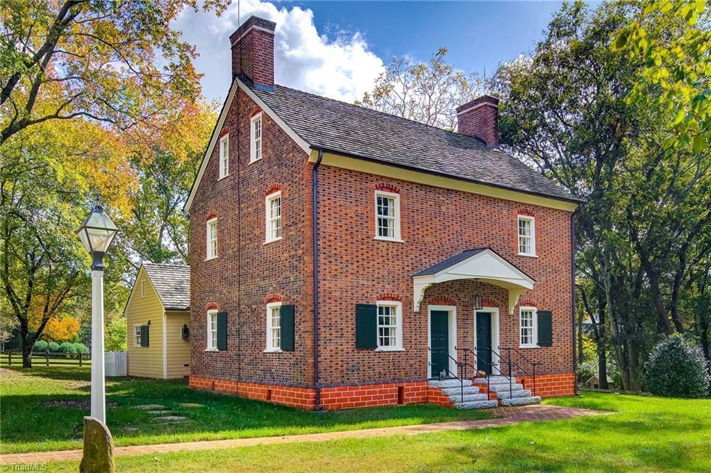 The 1798 Philip and Johanna Hoehns House: In Forsyth County, They